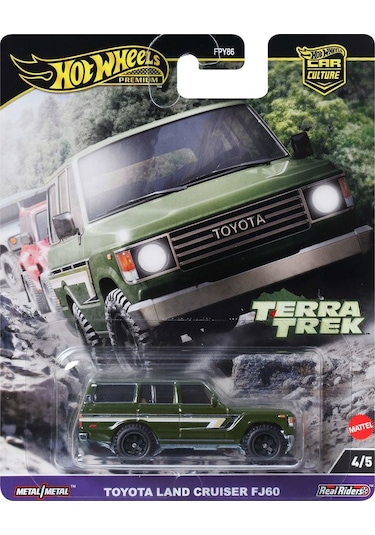 Hot Wheels Car Culture Premium Arabalar Toyota Land Cruiser FJ60 HRV88