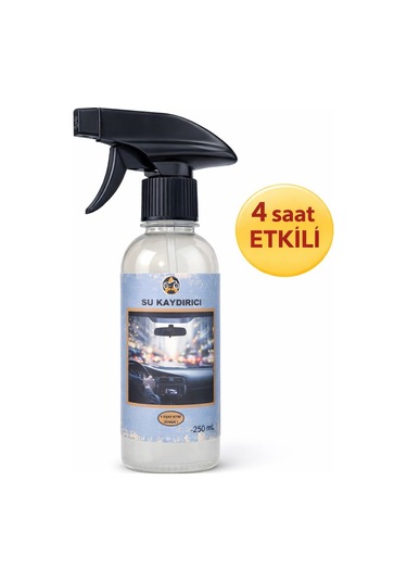 Yağmur Ve Su Kaydırıcı Sprey 250 Ml Net Görüş, Güvenli Sürüş
