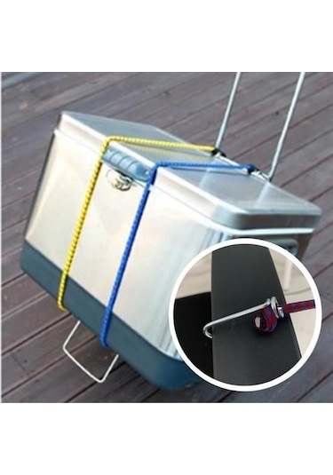 Sıladanal Bisiklet Araba Motosiklet Kancalı Bagaj Gergi Lastiği Sabitleme Siyah