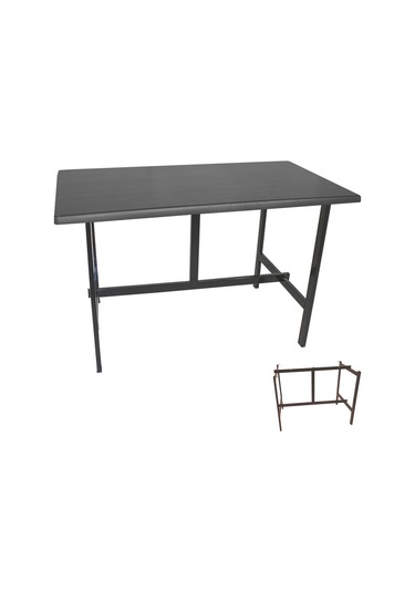 Bey Mobilya 535124800 Capella Werzalit Mutfak Masası 80 x 120 Esb - Siyah