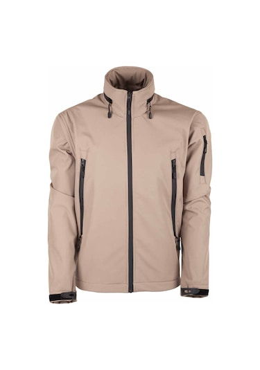 Vav Wear Tactical Outdoor Softshell Erkek Mont Shellht04 Bej