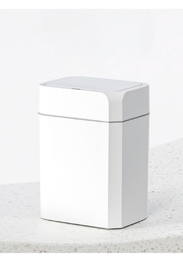Otomatik Sensörlü Çöp Kovası Beyaz 18 Lt 4147-02 Beyaz