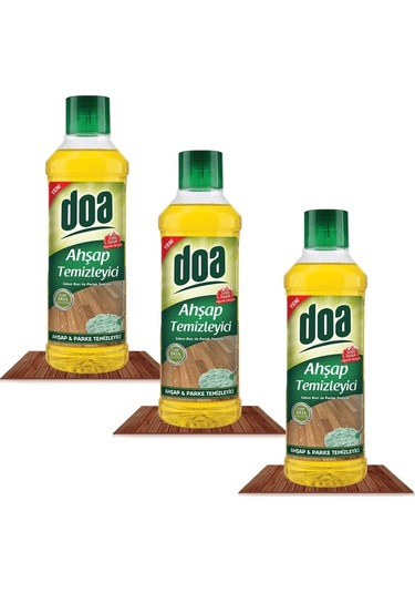 Doa Ahşap Ve Parke Temizleyici 1 Lt X 3 Adet 1 L