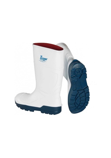 Techno Boots Beyaz O4 Çelik Burunlu S4 İş Çizmesi