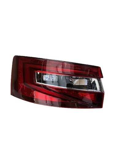 SKODA SUPERB SOL ARKA STOP LAMBASI LEDLİ 2015--2020 KOYU KIRMIZI