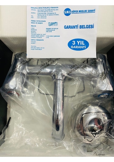 Klasik Sabit Lavabo Batarya Krom