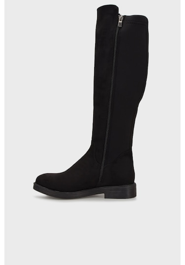 Pierre Cardin Bayan Çizme Pc52066 Siyah Süet Siyah Süet