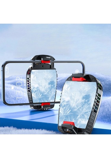 X110 Radyatör Telefon Soğutucu Fan - Siyah