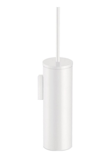 Tuvalet Fırçalık, Duvardan - Mat Beyaz Mat Beyaz