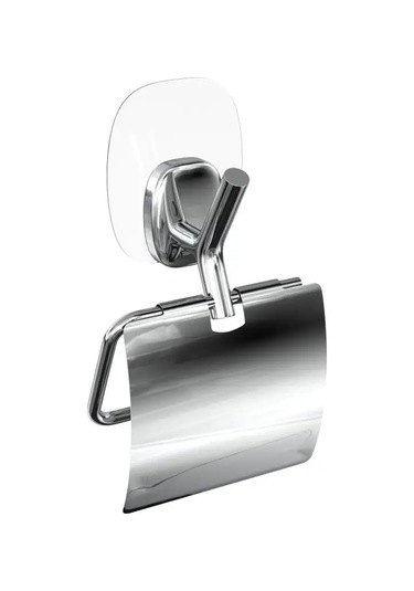 Lemer Kapaklı, Cırt Cırtlı Krom Tuvalet Kağıdı Tutucu 105317637 Krom