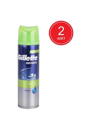 Gillette Series Sensitive Tıraş Jeli 2 x 200 ML