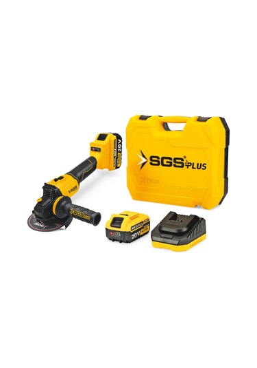 Sgs 115mm Akülü Avuç Taşlama / 20 Volt / 4 Ah / Bl