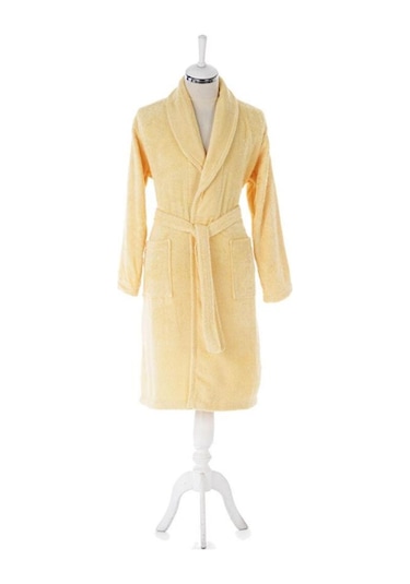 Özdilek Colourist Şalyaka Bornoz Sarı Xl Beden