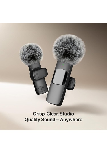 Yaozixa K9 Kablosuz Mikrofon: Çiftli Miktar, Type-c Ve İphone Uyumlu, Stüdyo Kalitesi Ses, Cep Boyutu