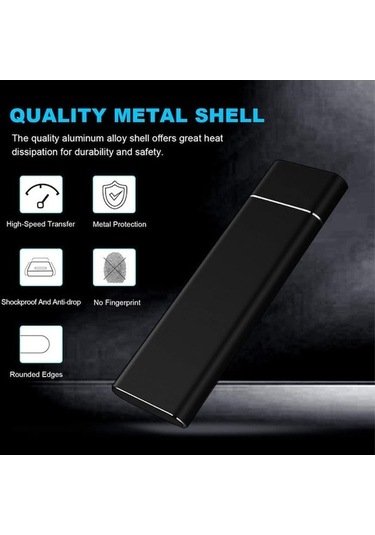 Dofolink 2tb Metalik Ssd Dışarıdaki Sabit Disk - Hızlı Veri Transferi Ve Dayanıklı Depolama Çözümü