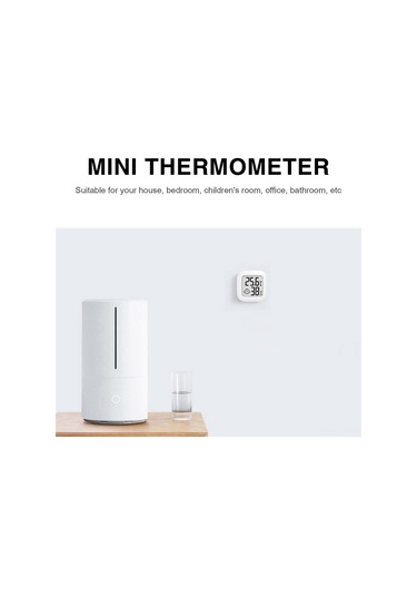 Kangvka Küçük Boyutlu Dijital Sıcaklık Ve Nem Ölçer - Ev & Ofis Kullanımı İçin Pratik Cihaz