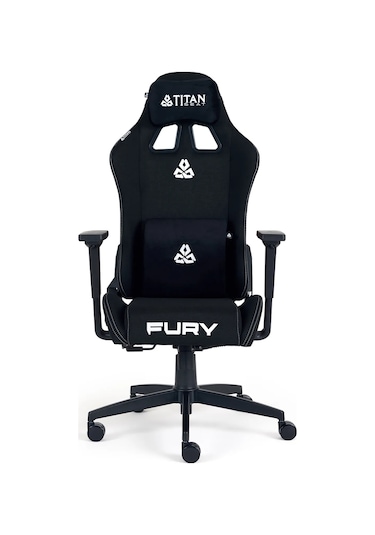 Titanseat Fury Black Kumaş Oyuncu Koltuğu Cccc1ttns0001 Renkli