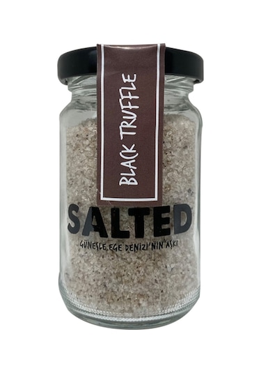 Salted Siyah Trüf  Tuz Cam Kavanoz 70 G