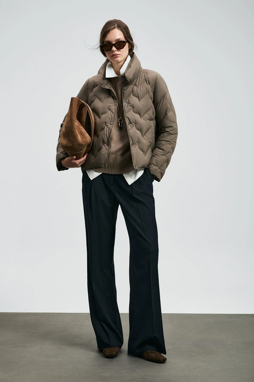 Lufian Kadın Desert Kaz Tüyü Mont 122120043 Kum Kum