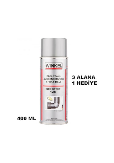 Winkel İnox Sprey Açık Boya 400 ML