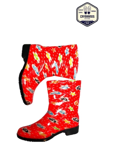Yağmur Çizmesi Waterproof Çok Renkli