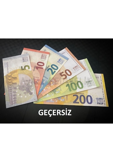 Aykar 600 Adet Euro Geçersiz Düğün Film Dizi Paraları