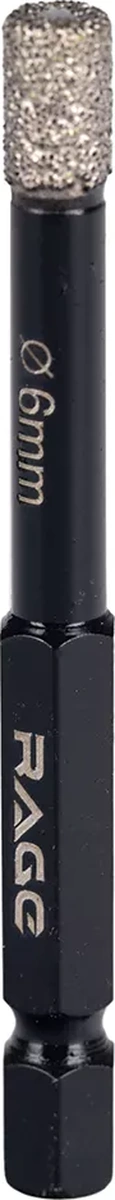 Rage 6 Mm Hex Seramik Granit İçin Elmaslı Matkap Ucu 182402172