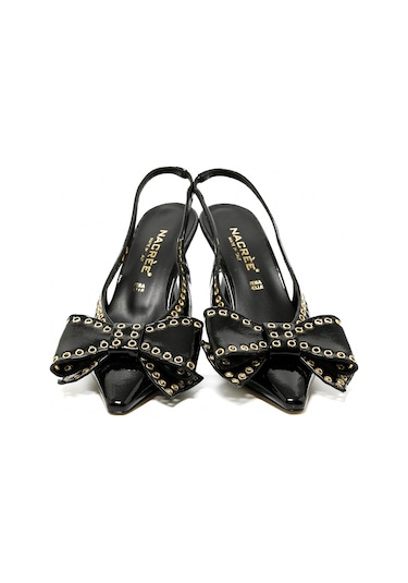 Topuklu/ Stiletto Kadın 3063041 Nacree Naplack Nero Siyah