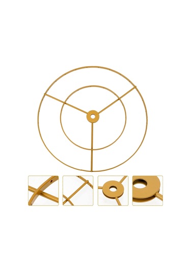 Masa Üstü Aydınlatma Standı İçin Abajur Çerçeve Halkası Kendin Ya Diğer