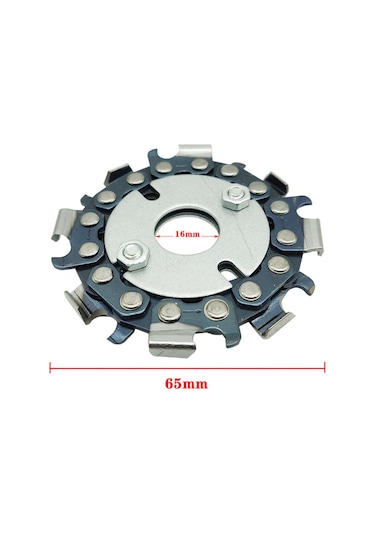 Youmex "8 Vitesli 2.5ınç Ahşap Zincir Testere Diski - Hızlı Kesim Ve Parlatma İçin"