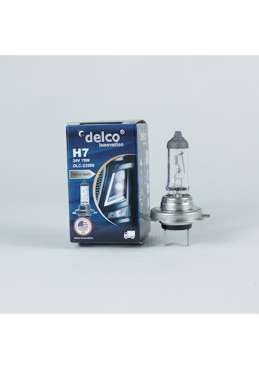 Delco U.s.a H7 +%30 Fazla Işık 24 Volt Halogen Ampul 70w 10 Adet