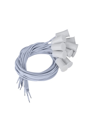 Tenfowee 10 Çift Ev Alarm Sistemi Kablolu Pencere Kapı Sensörü - Dışarıdaki Güç Gerektirmez, Direkt Alarm Kontrol Paneline Bağlanır