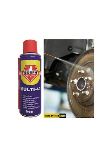 Börfh Multi-40 Pas Sökücü Sprey 200Ml