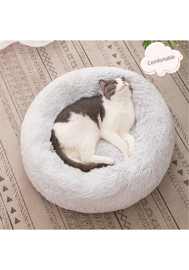 Mufunye Kendiliğinden Isınan Yıkanabilir Kedi Yatağı Matı Kaymaz Tabanlı