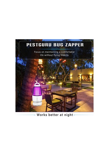 Ruicoo "güçlü Uv Işık Ve 1700v Elektrikli Sinek Ve Böcek Yakalama Cihazı - İç Ve Dış Mekan Kullanımı"