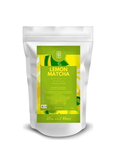 Mim and More Lemon Matcha Limonlu Matcha 50 G