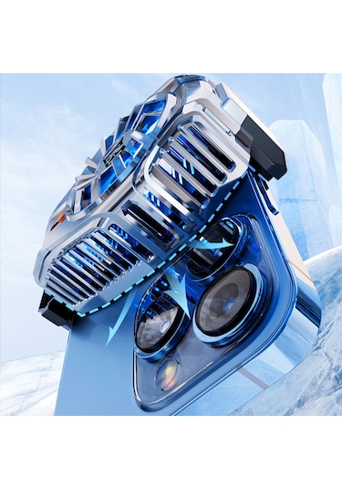 Yüksek Kalite Tüm Telefonlarla Uyumlu Telefon Soğutucu Fan Sessiz