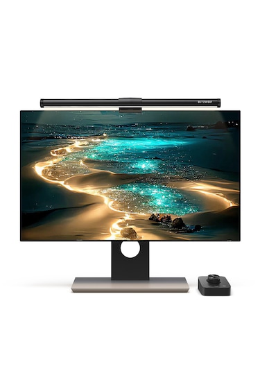 Blitzwolf Bw-cml5 Monitör Işık Çubuğu Dokunmatik / Kablosuz Kumanda Kontrol Monitor Light Bar Göz Koruma
