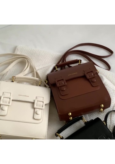 Springsun Kahverengi Pu Materyalli Fransız Tarzı Klasik Çanta - Tek Omuz/çapraz Çekim/el Çantası, Kapaklı Tasarım, Dayanıklı Ve Pratik Kahverengi Springsun Kahverengi Pu Materyalli Fransız Tarzı Klasik Çanta - Tek Omuz/çapraz Çekim/el Çantası, Kapaklı Tasarım, Dayanıklı Ve Pratik Kahverengi