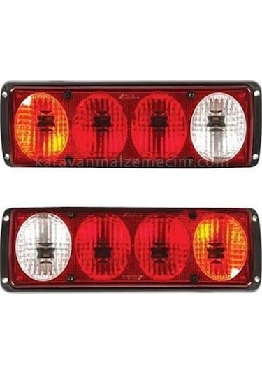 Karavan Stop Lambası Ampüllü Universal Tip 12v - 2'li Set-559