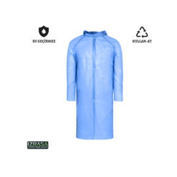 Izrasa Yps Pe 2 Mm Pardesü Tek Kullanımlık Yağmurluk K Şeffaf