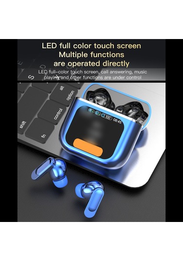 Fosenze Se 60 İç Kulaklıklı Bluetooth Kulaklık Mor - Anc Gürültü Azaltma, Dokunmatik Ekran, 6 Saat Kullanim Süresi, 1.5 Saat Şarj