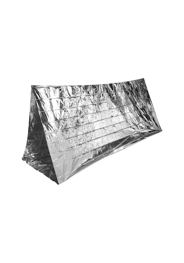 Tenfowee 5 Adet Gümüş Acil Kurtarma Battaniyesi - Isı Saklama, Sinyal Gönderme, Çadır Kullanımı - Pet Alüminyum Kaplama - Dayanıklı Ve Taşınabilir Gümüş