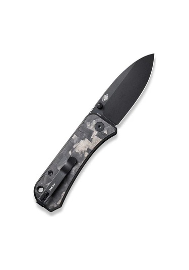 We Knife Banter Marble Carbon Fiber Handle Black Stonewashed Cpm S35vn Blade Kamp Çakı Siyah