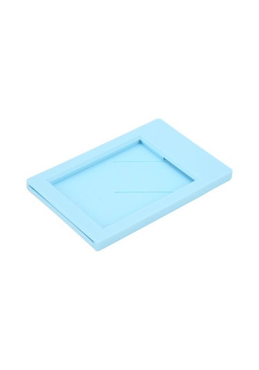 Ximistore9 Fujifilm Instax Mini 3" Fotoğraf Çerçevesi - Taşınabilir Dikey Standlı Abs/pp Materyal - Dormitorio Ofis Dekorasyonu Hediyelik Mavi Açık Güneş Mavisi