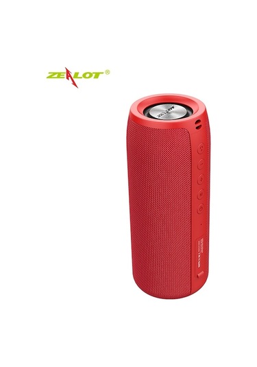 Zealot S51 Taşınabilir Bluetooth Hoparlör: 10w Güç, Ipx5 Suya Dayanıklı, 8 Saat Çalışma, Kırmızı - Çok Renkli