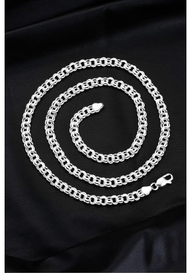 Kardinal Zincir Kolye 925 Ayar Gümüş 4,5 Mm