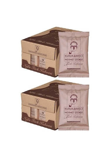 Kurukahveci Mehmet Efendi Türk Kahvesi 2'li 25 x 100 G