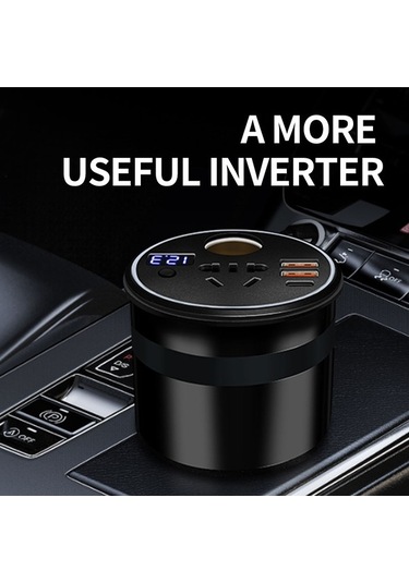 Dancemonkey Araba Güç İnvertörü 150w Qc3.0 Hızlı Şarj 12v