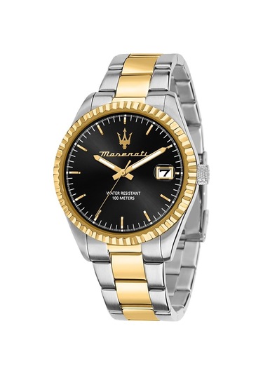 Maseratı R8853100042 Erkek Kol Saati Gold - Gümüş